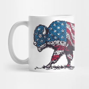 American Buffalo Stars and Stripes Mug